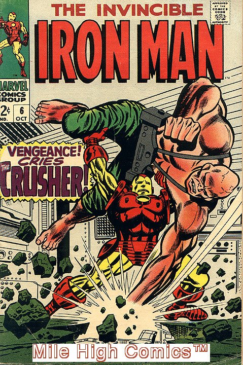 IRON MAN  (1968 Series)  (INVINCIBLE IRON MAN)(MARVEL) #6 Very Fine Comics Book