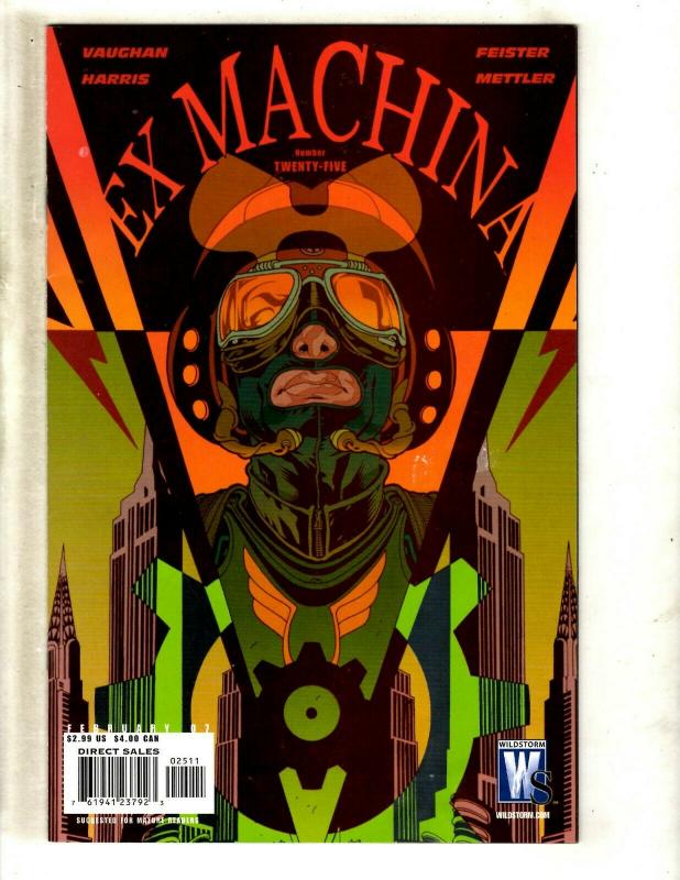 Lot Of 10 WildStorm Comics Ex Machina # 18 19 20 21 22 23 25 27 30 31 J363