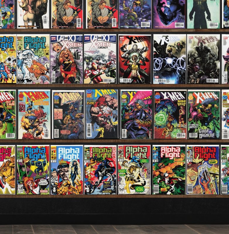 Huge Lot 150+ Comics with X-Men, X-Men: Legacy, New X-Men, Alpha Flight & More!