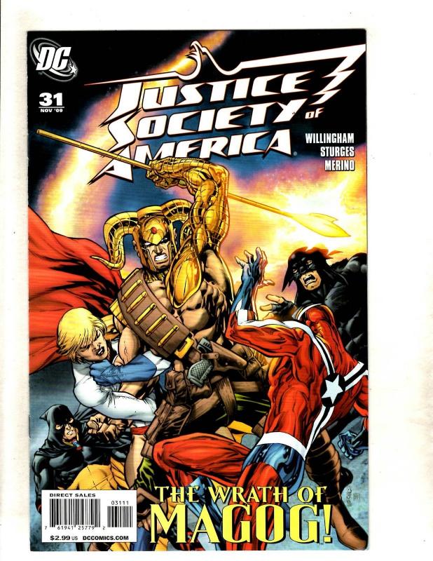 6 Justice Society DC Comic Books 31 32 33 Superman 1 Magog 1 Kingdom 1 CJ9 