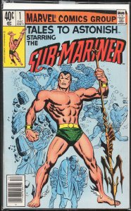 Tales to Astonish #1 (1979) Namor the Sub-Mariner