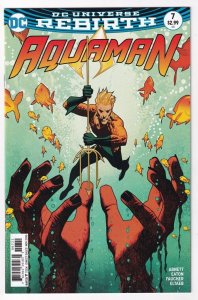 Aquaman #7 Variant November 2016 DC Rebirth Dan Abnett Scot Eaton