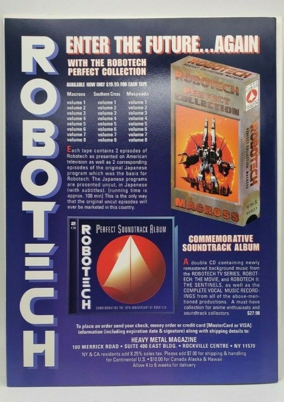 Heavy Metal November 1997 NM