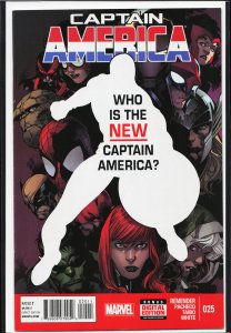 Captain America #25 (2014) Captain America [Key Issue]