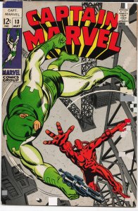 Captain Marvel #13 (1969) Captain Marvel