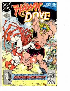 Lot Of 10 Hawk & Dove DC Comic Books # 1 2 3 4 5 6 7 8 9 10 PP14