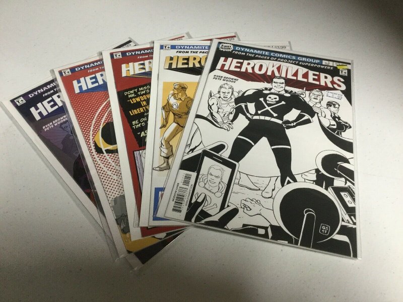 Herokillers 1-5 Nm Near Mint Dynamite Comics