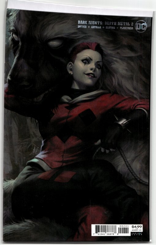 Dark Nights: Death Metal #2 Lau Cover (2020) Sgt. Rock