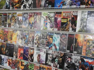 Huge Lot 200+ Comics W/ Batman,  Daredevil, Captain America Avg FN/VF Condition!