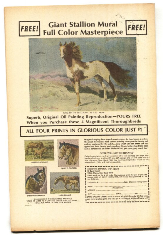 Phantom #47  1973 - Charlton  -VF+ - Comic Book