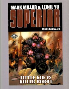 SUPERIOR Complete Marvel Icon Comic Books # 1 2 3 4 5 6 7 Mark Millar Yu RP4