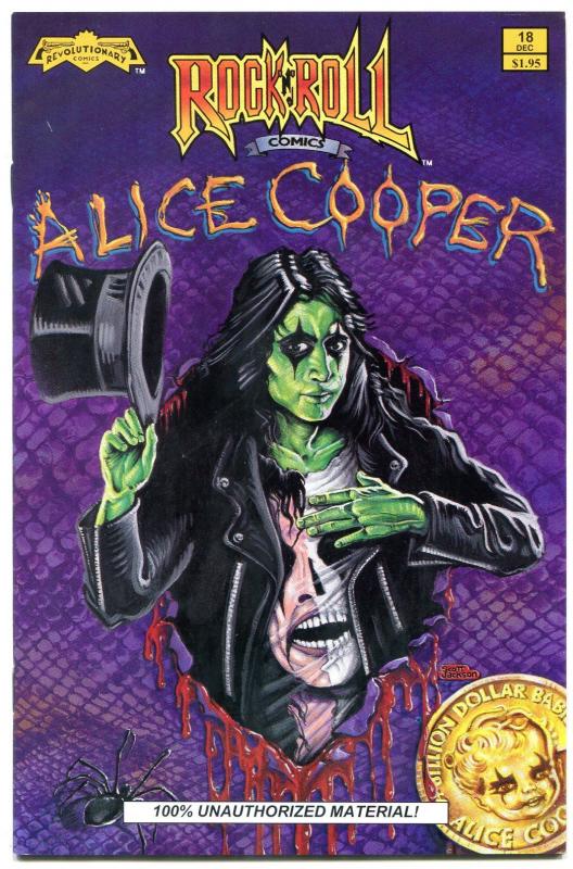 Rock N Roll Comics #18 1990- ALICE COOPER