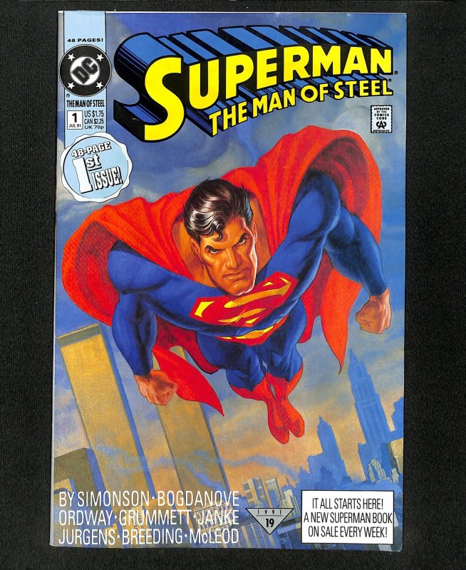 Superman: The Man of Steel #1