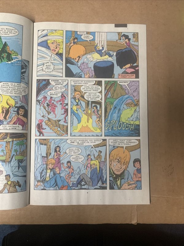 Captain Planet and the Planeteers #1, Marvel Comics 