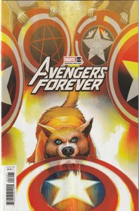 Avengers Forever # 12 Hans Variant Cover NM Marvel [G6]