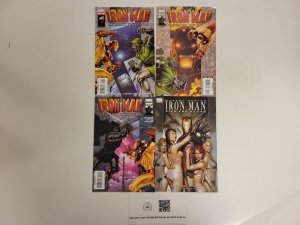 4 Iron Man Legacy of Doom Marvel Comic Books #1 1 2 3 Knights 93 TJ16