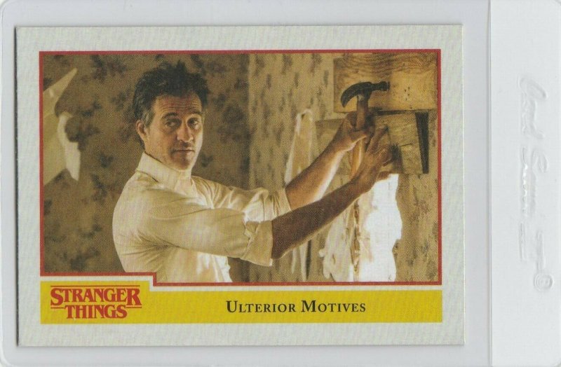 Stranger Things Ulterior Motives 64 Topps Netflix 2018 Season One trading card