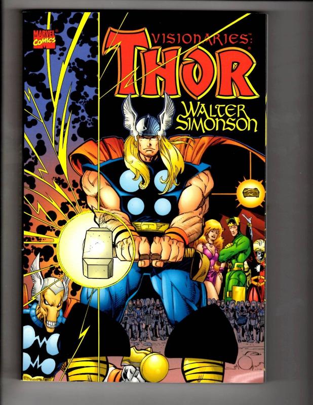 Thor Visionairies Walter Simonson Marvel Comics Graphic Novel TPB NM  TD6