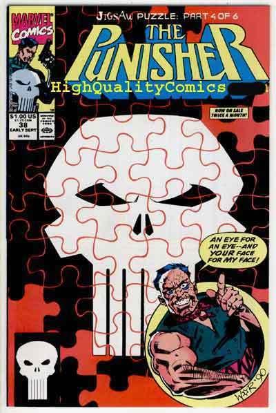 PUNISHER #38, NM+, Jigsaw, Mike Baron, Reinhold,1987, more in store