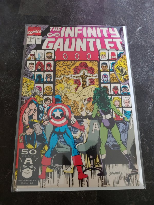The Infinity Gauntlet #2 Direct Edition (1991)