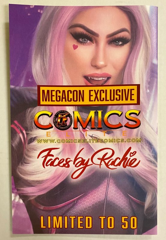 Miss Meow #7 Megacon Comics Elite Exclusive Set of 3 Rachel Hollen Cosplay