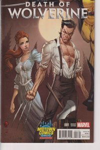 Marvel Comics! Death of Wolverine #1! Midtown Comics NYC Exclusive Cover!