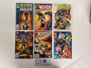 6 Wolverine Marvel Comic Books # 2 90 104 105 110 165 Iron Man Hulk 71 JS40