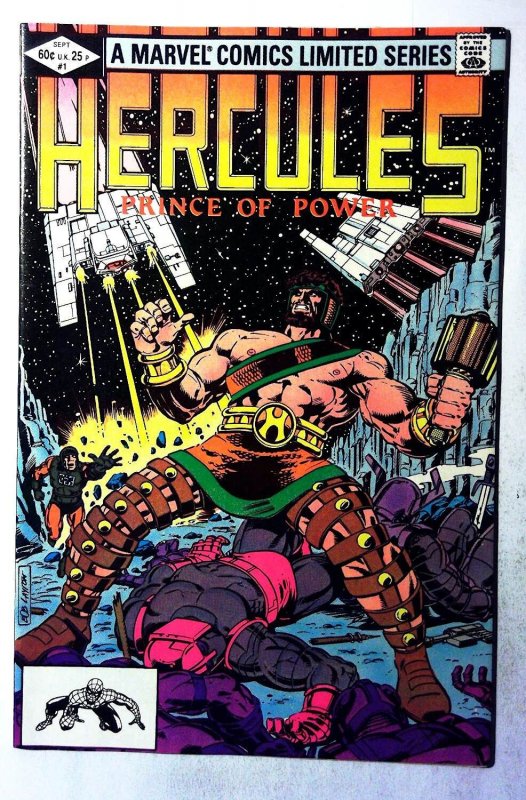 Hercules #1 (1982) Marvel Comics 1st Print Comic Book