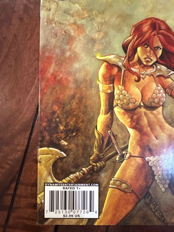 Red Sonja #26 Horns Cover (2007)