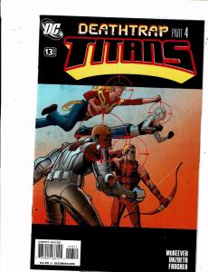 Lot of 6 Teen Titans+Titans DC Comic Books #1 Annual+11 12 13 14 15 KS5