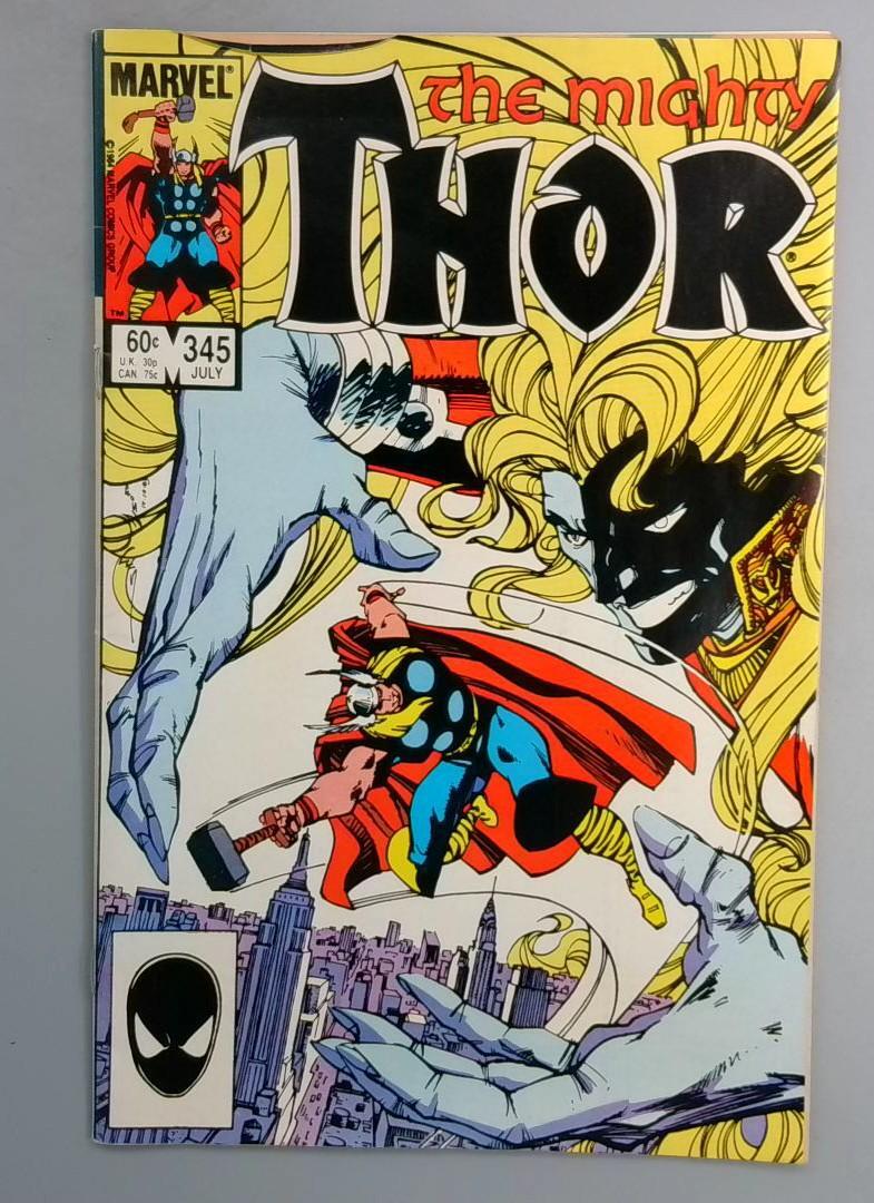 Thor #345 VF Marvel 1984 SN2