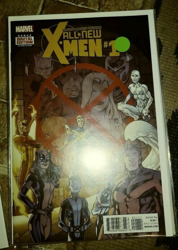 ALL-NEW X-MEN #1 2016 MARVEL CYCLOPS WOLVERINE KID APOCALYPSE Ist apperance key 