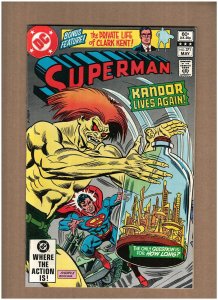 Superman #371 DC Comics 1982 Curt Swan, Kandor VF/NM 9.0