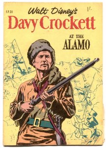 Davy Crockett At The Alamo #1 1961- Australian Comic- Disney VG