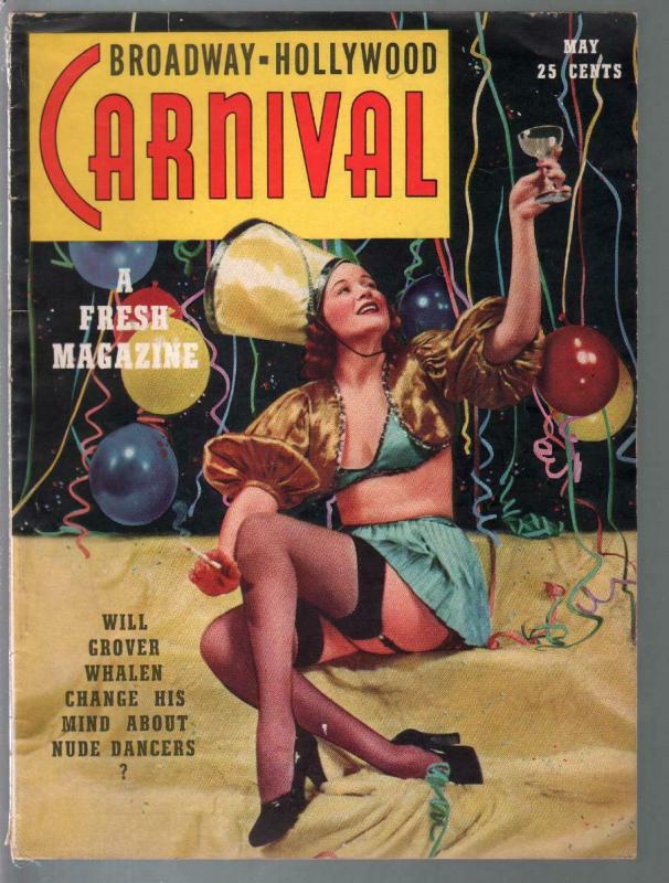 Broadway-Hollywood Carnival #1 5/1939-Elaine Price-WC Fields-cheesecake-FN