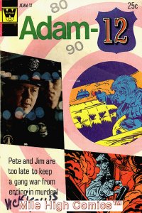 ADAM 12 (1973 Series) #4 WHITMAN Good Comics Book