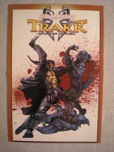 TRAKK MONSTER HUNTER Promo poster, Simon Bisley, Unused, more in our store