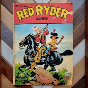 RED RYDER COMICS #40 GD (Dell 1946) Fred Harman Art | Pre-Code | Golden Age