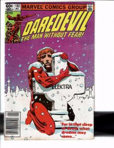 Daredevil # 182 FN/VF Marvel Comic Book Hulk Punisher Frank Miller Netflix JB5