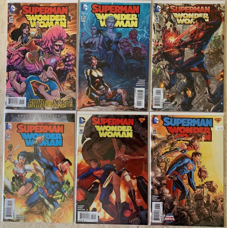 SUPERMAN/WONDER WOMAN 1-29, ANNUAL 1-2 + 10 VARIANTS | 2013-16 | COMPLETE SERIES