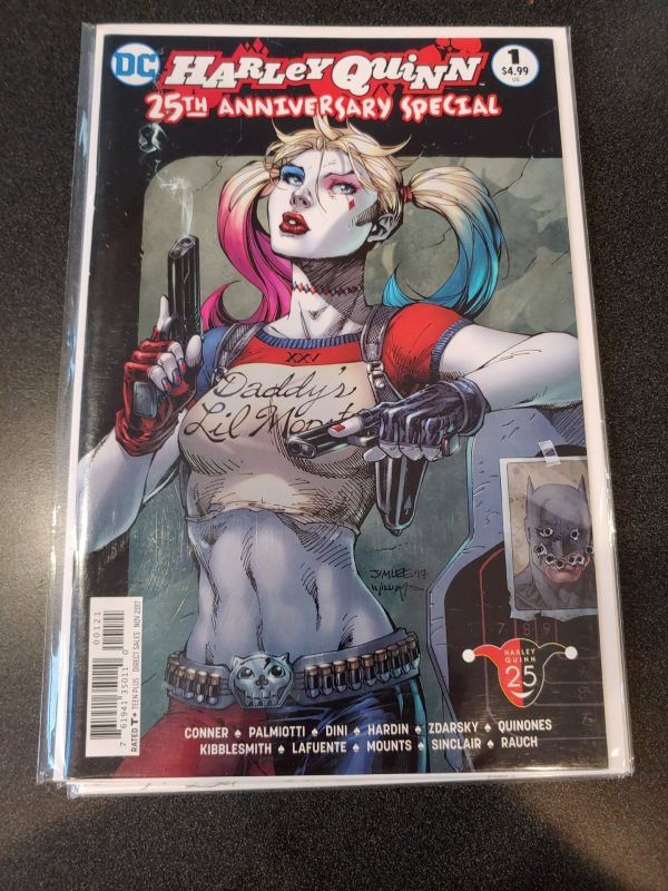 HARLEY QUINN 25th ANNIVERSARY SPECIAL #1 DADDY’S LIL MONSTER JIM LEE VARIANT