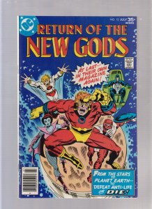 New Gods #12 -  Al Milgrom Cover Art! (8.5) 1977