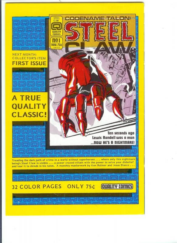 Robo-Hunter, (Sam Slade)  #1 - Copper Age - Oct. 1986 (VF/NM)