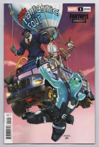 New Fantastic Four #1 Sliney Fortnite Variant (Marvel, 2022) NM 