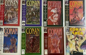 Conan From:#1-10 8 different avg 8.0 VF (1987+88)