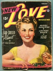New Love Pulp February 1946- Star Crossed Heart- Muriel Edgerton