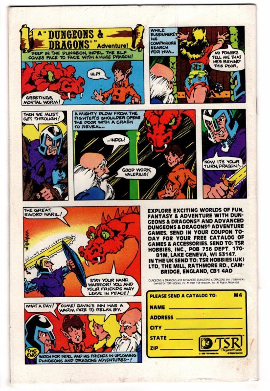 Fantastic Four #240 (1982) Newsstand VF