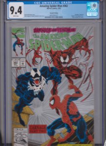 The Amazing Spider-Man #362 2ND PRINT CGC 9.4 WP  (1992) KEY ISSUE / NEW SLAB
