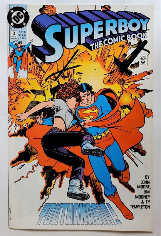 Superboy (2nd Series) #3 (April 1990, DC) 8.0 VF