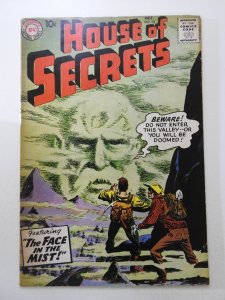 House of Secrets #13 (1958) Face in The Mist! Beautiful VG+ Condition!!